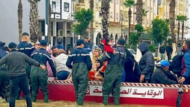 الأمن الوطني المغربي ينفي تسجيل سرقات في المناطق المتضررة من فيضانات القصر الكبير