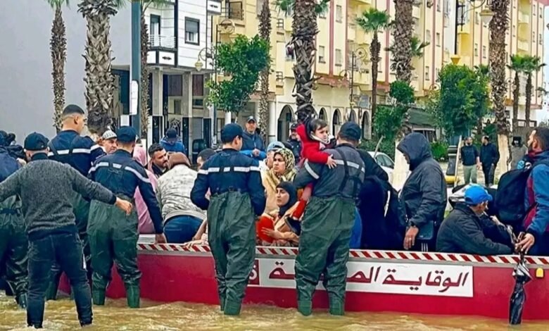 الأمن الوطني المغربي ينفي تسجيل سرقات في المناطق المتضررة من فيضانات القصر الكبير