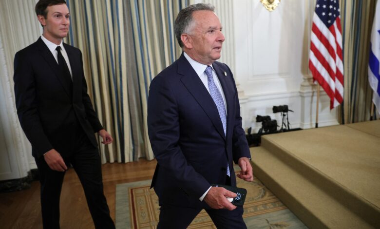 مبعوثا ترامب يناقشان مع نتنياهو مستقبل غزة وملف إيران 1 مبعوثا ترامب يناقشان مع نتنياهو مستقبل غزة وملف إيران