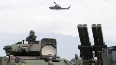 الجيش التايواني يجري مناورات تحاكي صد هجوم صيني محتمل من البحر 3 الجيش التايواني يجري مناورات تحاكي صد هجوم صيني محتمل من البحر