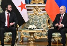 بوتين والشرع يبحثان مستقبل القوات الروسية في سوريا ودعم إعادة الإعمار