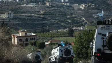 اليونيفيل تتعرض لإطلاق نار من الجانب الإسرائيلي في جنوب لبنان دون إصابات