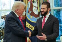 ترامب والشرع يتفقان على تعزيز الحوار وإعادة الإعمار في سوريا