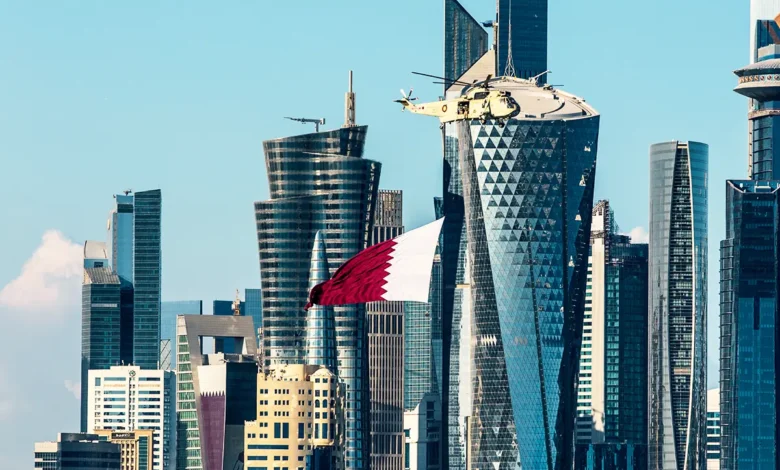 قطر تعبر عن أسفها بعد تضرر سفارتها في كييف جراء القصف الروسي