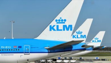 شركة الطيران الهولندية KLM تلغي رحلات ليلية إلى تل أبيب على خلفية التوتر الإقليمي