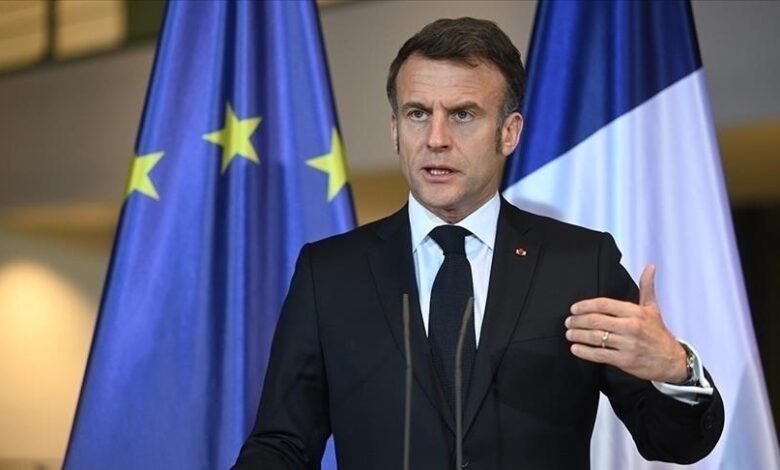 ماكرون: فرنسا تعمل على فرض عقوبات أوروبية جديدة ضد روسيا 1 ماكرون: فرنسا تعمل على فرض عقوبات أوروبية جديدة ضد روسيا