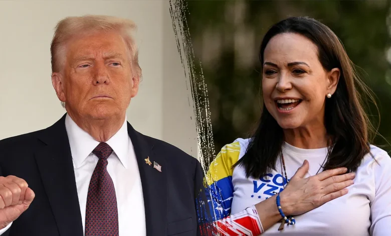 ترامب يستقبل زعيمة المعارضة الفنزويلية في واشنطن بعد اعتقال مادورو