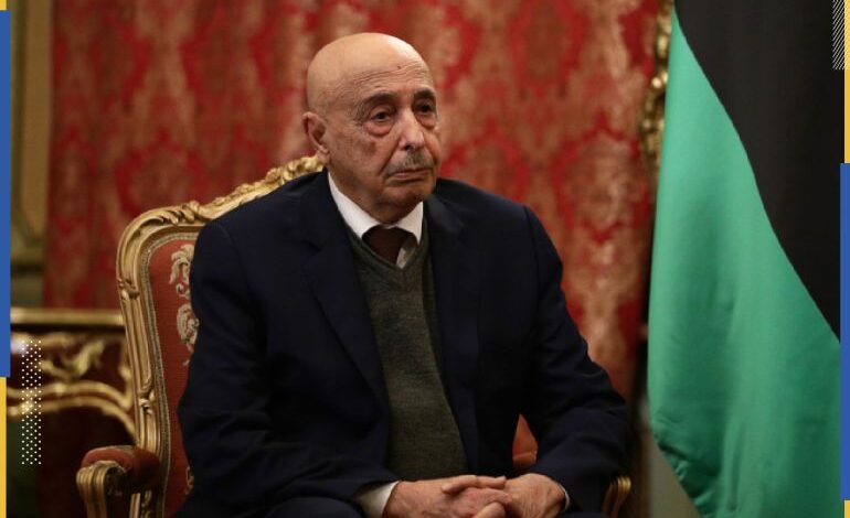 عقيلة صالح يبحث مع سفيري فرنسا وبريطانيا مستجدات العملية السياسية في ليبيا