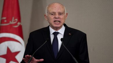 الرئيس التونسي قيس سعيد يصف بعض ردود الفعل على أزمة المياه بأنها تعكس "قلق المرضى في قلوبهم"