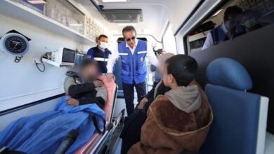 وزير الصحة المصري يتفقد الاستعدادات الطبية لاستقبال حالات فلسطينية عبر معبر رفح