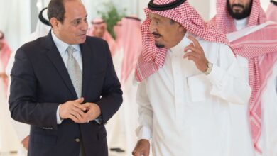 السيسي يهنئ الملك سلمان وولي العهد السعودي بمناسبة يوم التأسيس 2 السيسي يهنئ الملك سلمان وولي العهد السعودي بمناسبة يوم التأسيس