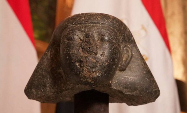 هولندا تعيد إلى مصر تمثالًا أثريًا عمره 3500 عام بعد ثبوت تهريبه