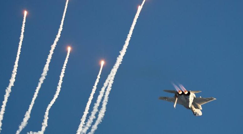 الجيش الإسرائيلي يعلن تنفيذ أكبر هجوم جوي في تاريخه بمشاركة 200 طائرة لاستهداف 500 موقع داخل إيران 1 الجيش الإسرائيلي يعلن تنفيذ أكبر هجوم جوي في تاريخه بمشاركة 200 طائرة لاستهداف 500 موقع داخل إيران