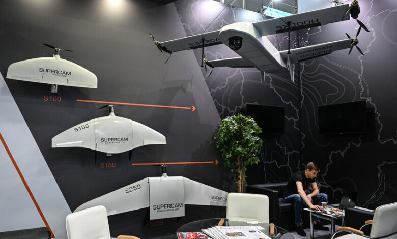 شركة روسية تستعرض درونات Supercam وتقنيات تصوير جوي متطورة في معرض بموسكو