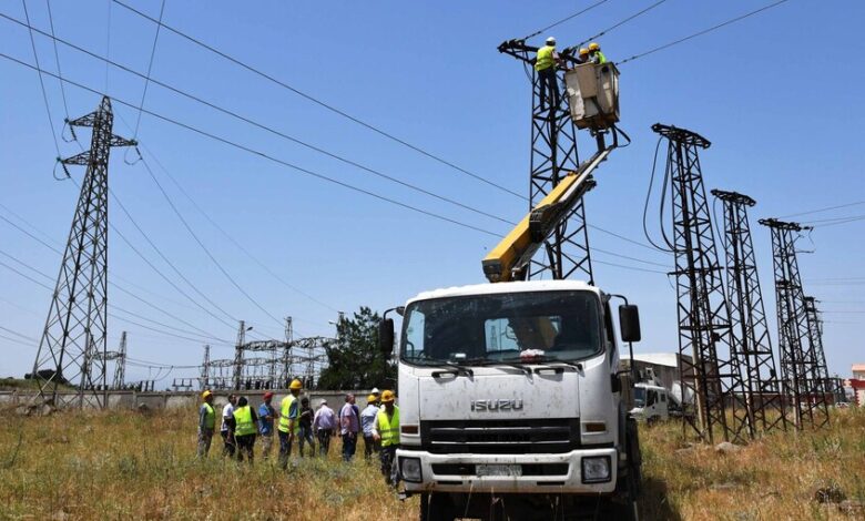 الأنباء عن إلغاء تعرفة الكهرباء في سوريا غير دقيقة