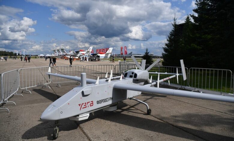 روسيا تكشف عن طائرة مسيّرة قتالية جديدة في معرض World Defense Show 2026 بالرياض