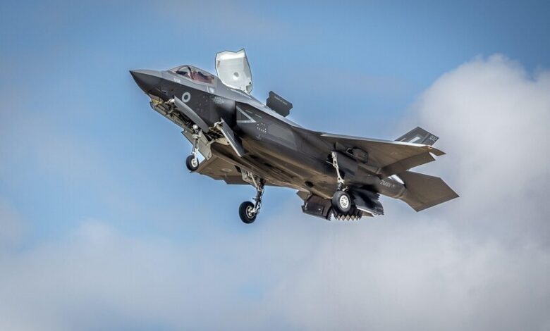 بريطانيا تنشر 6 مقاتلات شبح «إف-35» في قبرص وسط تصاعد التوتر حول إيران