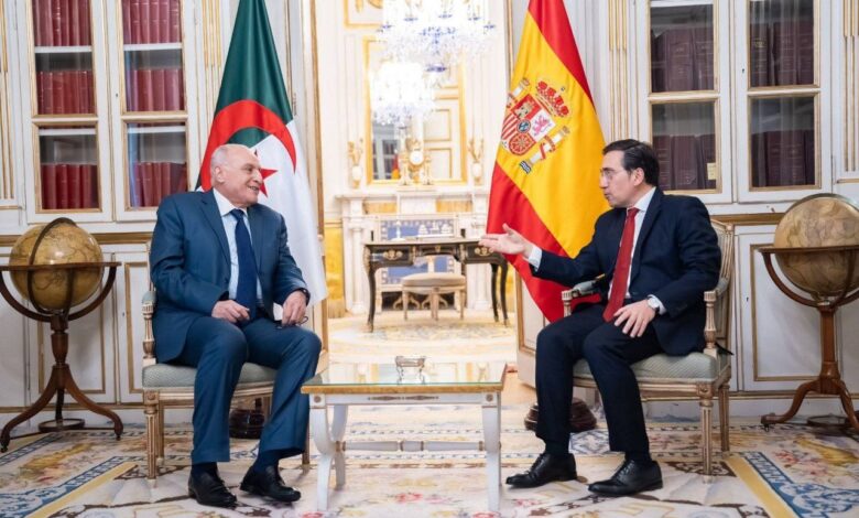 الخارجية الجزائرية: عطاف يبحث في مدريد تعزيز الشراكة مع إسبانيا والتحضير لاجتماع رفيع المستوى