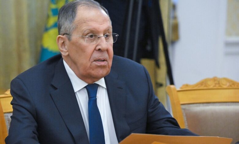 لافروف: روسيا تعمل على بناء هيكل أمني غير قابل للتجزئة في أوراسيا