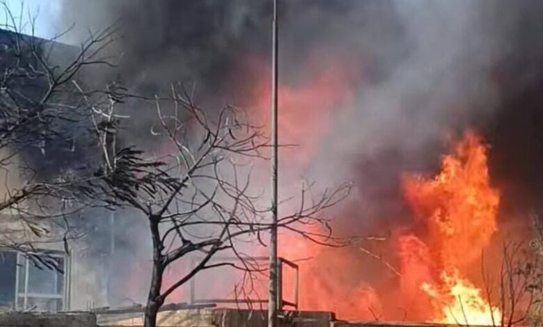 مصر: حريق هائل بمصنع مذيبات كيماوية في الإسكندرية والدفاع المدني يسيطر على النيران