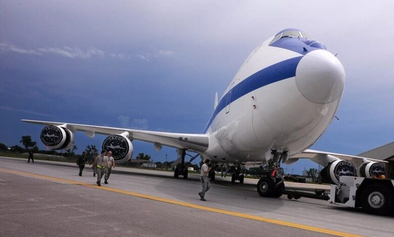 طائرة "يوم القيامة" الأمريكية تصل قاعدة أندروز قبل خطاب ترامب السنوي 1 طائرة "يوم القيامة" الأمريكية تصل قاعدة أندروز قبل خطاب ترامب السنوي