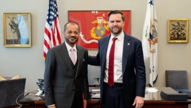 سلطنة عُمان: لقاء بين البوسعيدي وفانس لبحث مفاوضات واشنطن وطهران