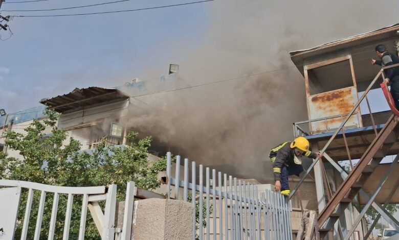 العراق.. حريق في مستشفى ابن رشد للأمراض النفسية ببغداد دون إصابات