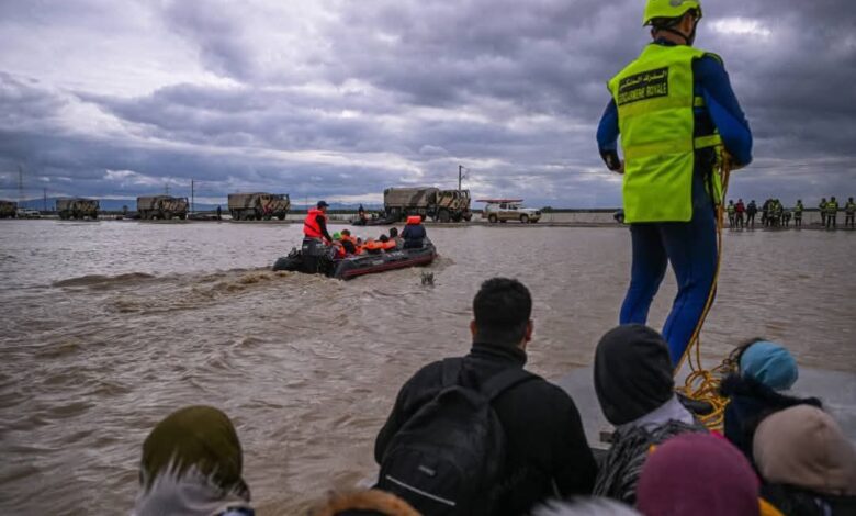 المغرب.. فيضانات العرائش تجبر السلطات على إجلاء أكثر من 154 ألف شخص