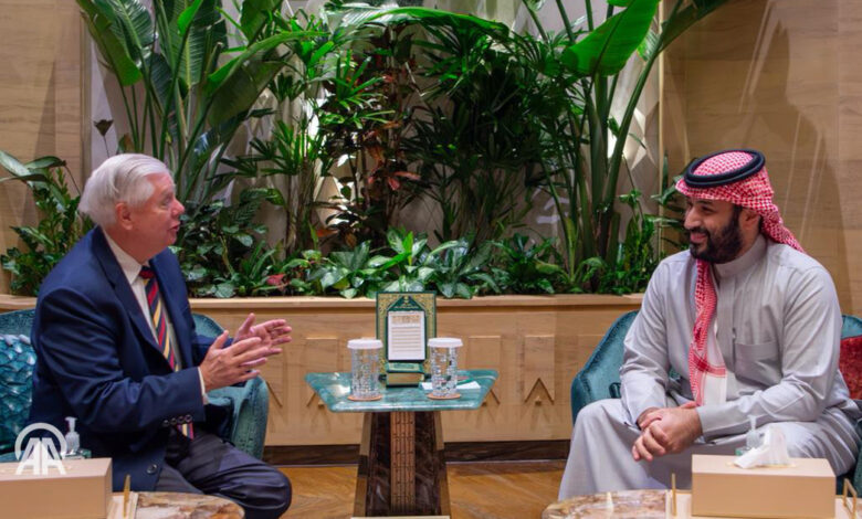 "السعودية مفتاح الأحجية".. السيناتور غراهام يعلق بعد لقاء محمد بن سلمان ...