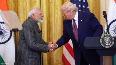 ترامب يعلن خفض الرسوم الجمركية على السلع الهندية إلى 18%