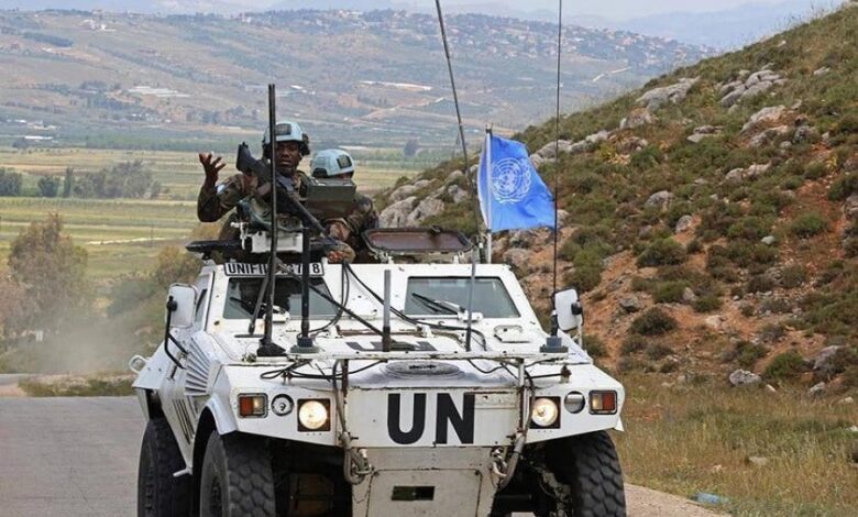اليونيفيل: طائرة إسرائيلية تلقي قنبلة صوتية قرب جنود حفظ السلام جنوب لبنان