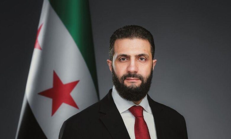 الرئيس السوري أحمد الشرع: العمل جارٍ لإعادة المكانة الثقافية والتاريخية لدمشق