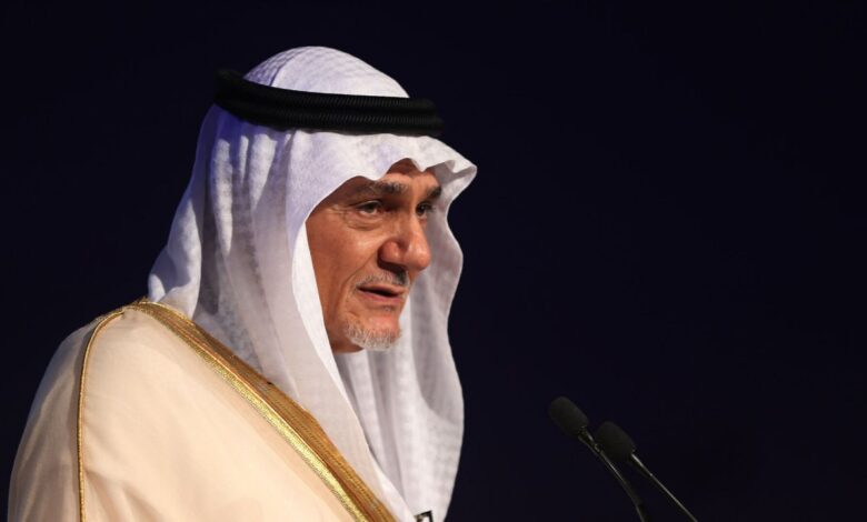 تركي الفيصل: المحكمة الجنائية الدولية تفتقر إلى الإمكانات التنفيذية لملاحقة المجرمين