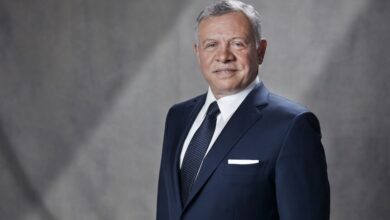 الملك الأردني يؤكد دعم إعادة إعمار سوريا خلال لقائه الرئيس الألماني