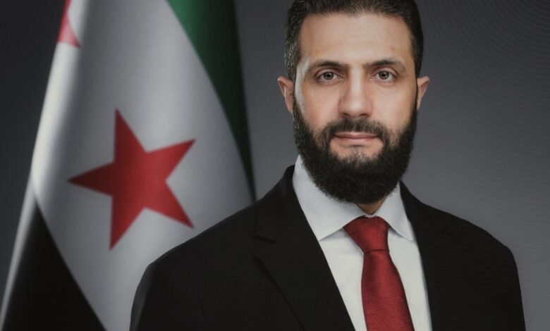 الرئيس أحمد الشرع: أولوياتنا إعادة البناء وتعزيز وحدة الخطاب في سوريا 1 الرئيس أحمد الشرع: أولوياتنا إعادة البناء وتعزيز وحدة الخطاب في سوريا