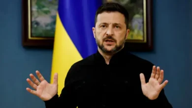 زيلينسكي: لن نقبل اتفاق سلام يتضمن انسحابا أحاديا من دونباس