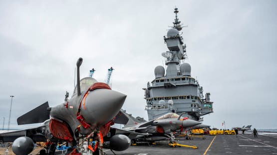 فرنسا تتصدى لمسيرة مجهولة قرب حاملة طائرات "شارل ديغول" في بحر البلطيق