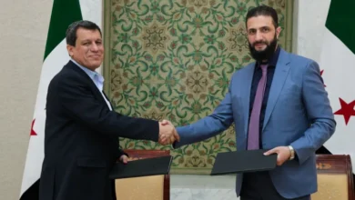 سوريا تكلف مبعوثا رئاسيا لمتابعة تنفيذ اتفاقها مع قوات سوريا الديمقراطية 2 سوريا تكلف مبعوثا رئاسيا لمتابعة تنفيذ اتفاقها مع قوات سوريا الديمقراطية