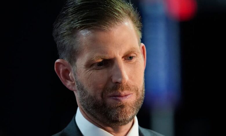 إريك ترامب يعلن استثمار 1.5 مليار دولار في شركة إسرائيلية للطائرات بدون طيار