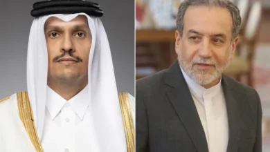 عباس عراقجي يبحث هاتفيا مع وزير الخارجية القطري تطورات المفاوضات النووية