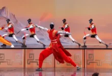 روبوتات الكونغ فو تخطف الأنظار خلال حفل عيد الربيع في الصين