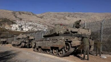 توغل إسرائيلي في بلدة صيدا الجولان بريف القنيطرة جنوب سوريا