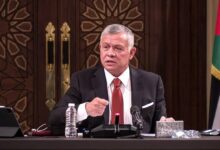 العاهل الأردني يدعو لحلول سياسية مع إيران ويؤكد رفض استخدام أجواء المملكة لأي عمل عسكري