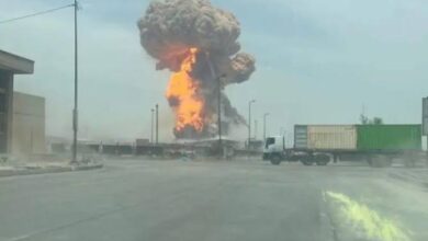 انفجار قوي يهز بندر عباس الإيرانية ويقطع الكهرباء عن مناطق واسعة