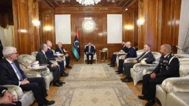 ليبيا:الدبيبة ووزير الداخلية الإيطالي يبحثان تعزيز التعاون لمكافحة الهجرة غير النظامية