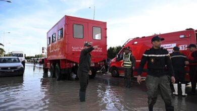 المغرب.. إنقطاع مؤقت لحركة المرور بين تطوان والحسيمة بسبب الفيضانات