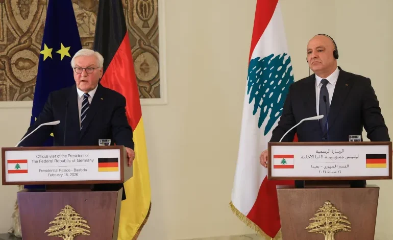الرئيس اللبناني جوزيف عون يؤكد على السلام المطلق ويستعرض تجربة ألمانيا في البناء بعد الحروب