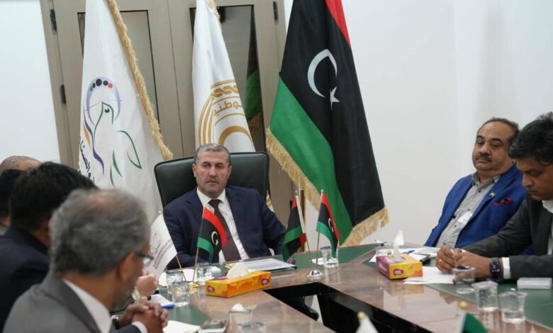 ليبيا والهند تبحثان تعزيز التعاون الاقتصادي والاستثماري