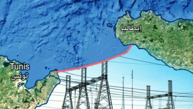 تونس تكشف كلفة مشروع الربط الكهربائي مع إيطاليا عبر كابل بحري
