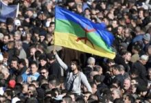 جدل في الجزائر بعد رفع الراية الأمازيغية في مباراة كروية